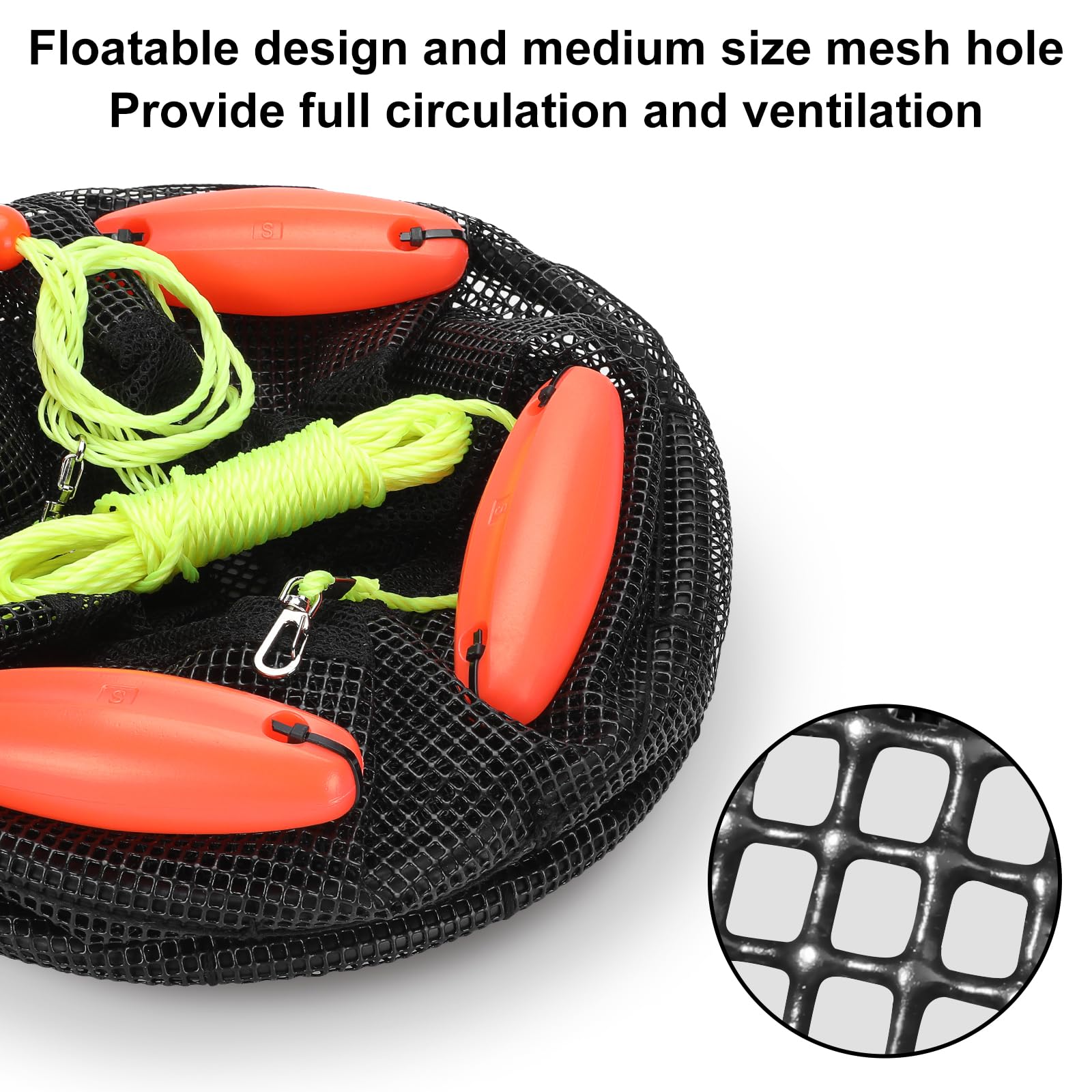 ZenWidea coated mesh close-up highlights quick-drying, anti-odor material for freshwater use