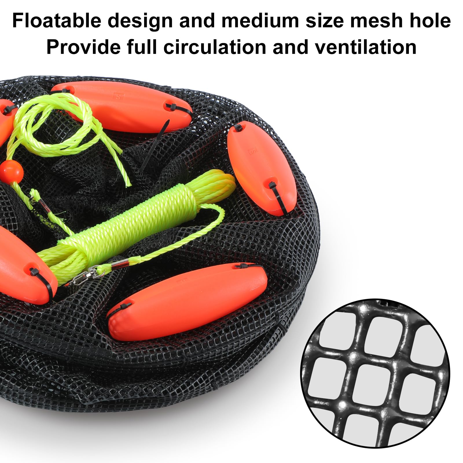 ZenWidea coated quick-drying mesh, anti-odor and corrosion-resistant for easy cleaning.