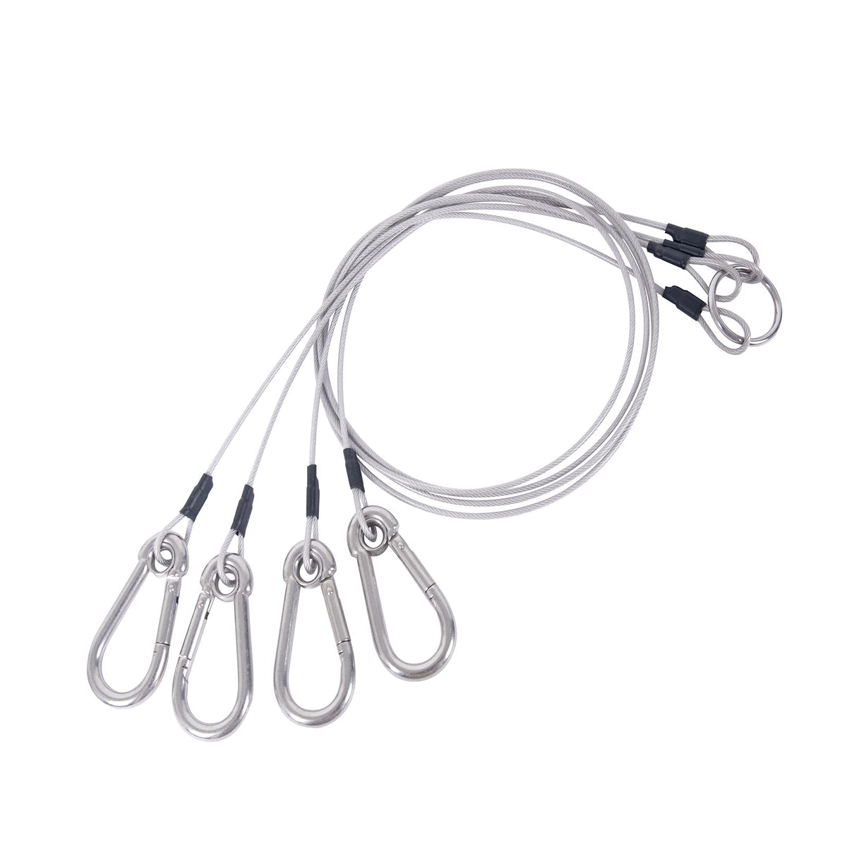 ZenWidea 4-arm crab pot harness with 304 stainless steel clip snaps