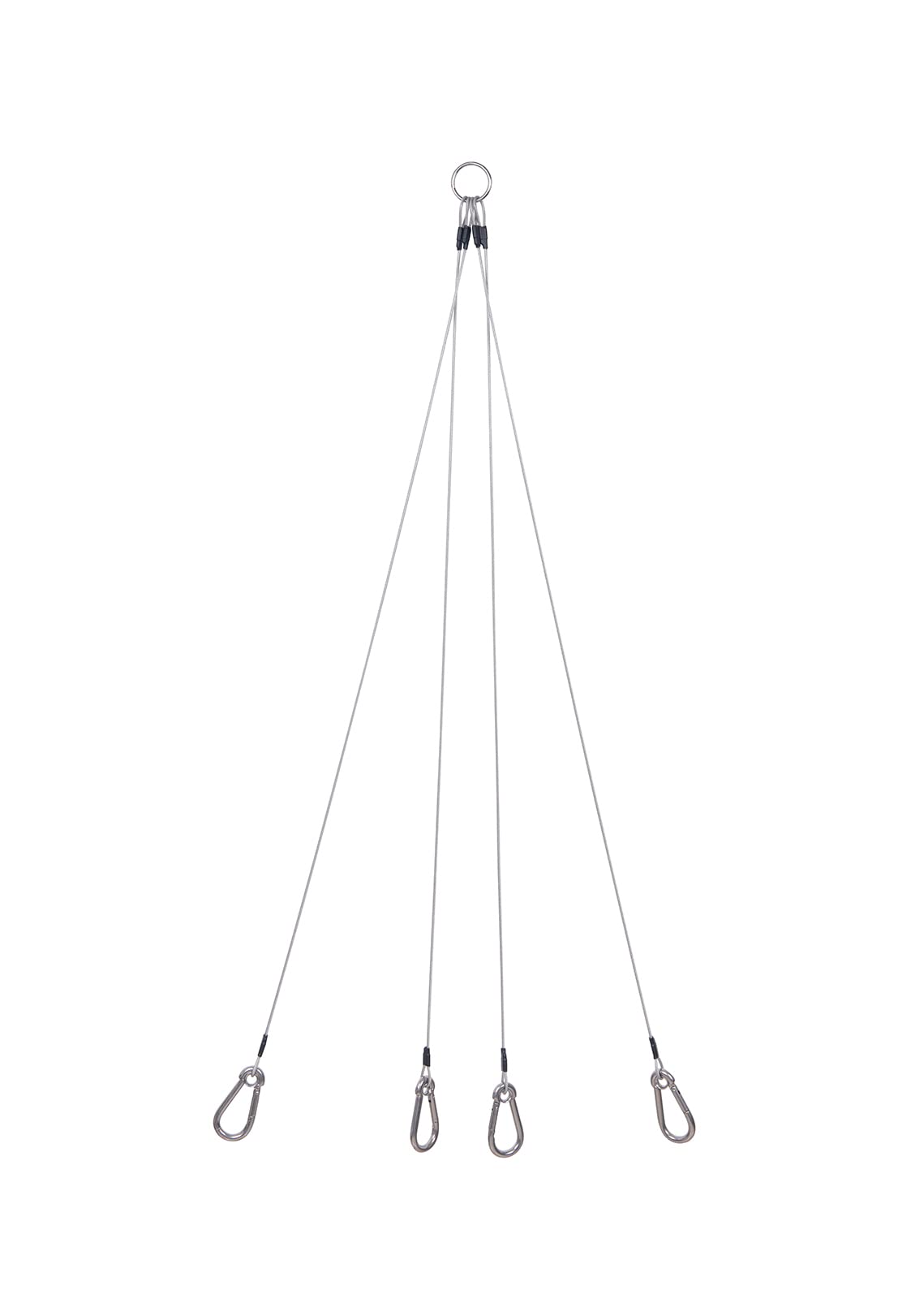 Durable clip snaps with ring on ZenWidea crab pot harness