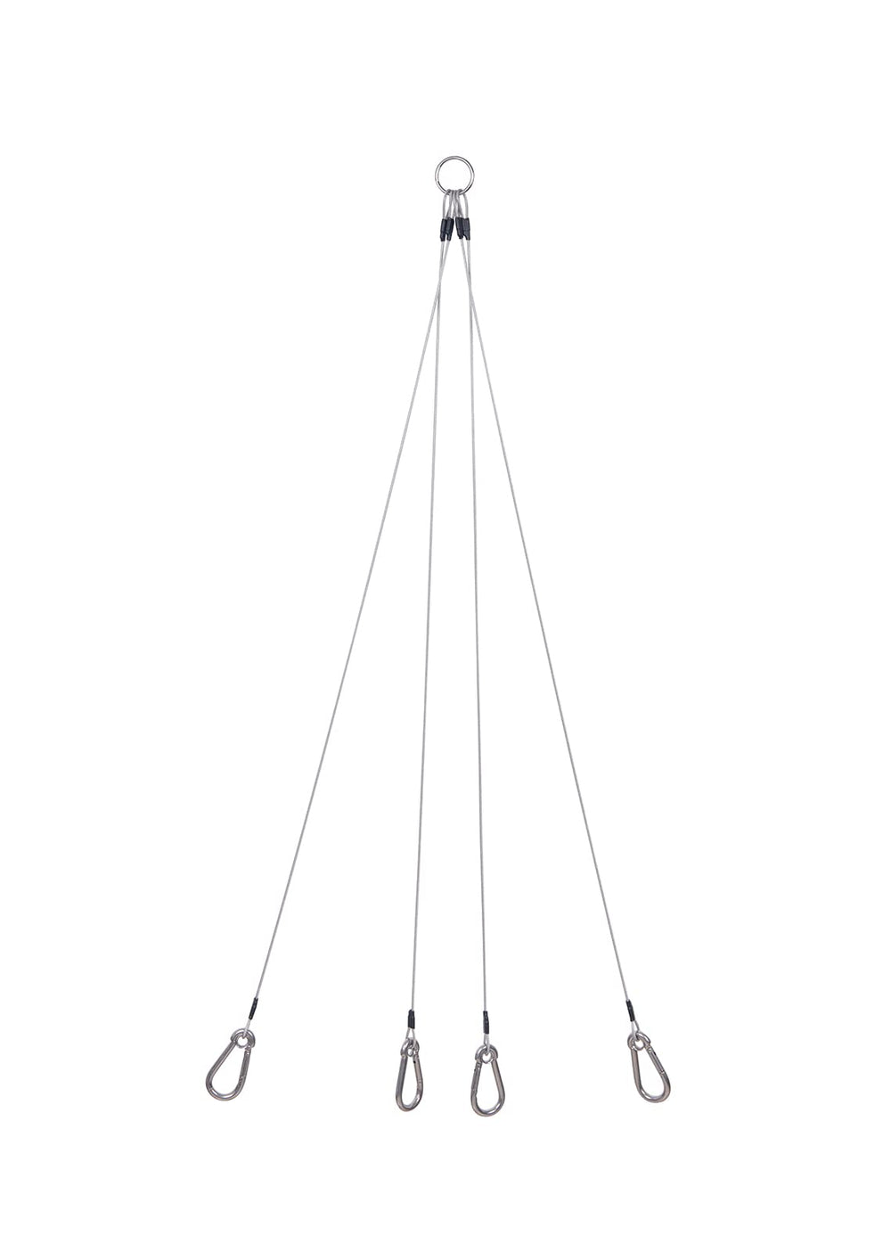 Durable clip snaps with ring on ZenWidea crab pot harness
