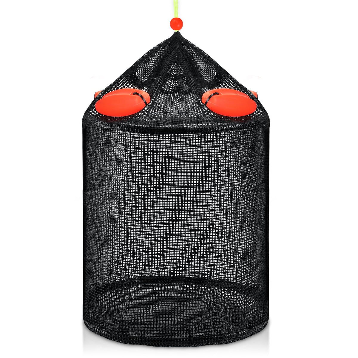 ZenWidea large foldable floating fish basket with collapsible design for easy transport on kayak trips