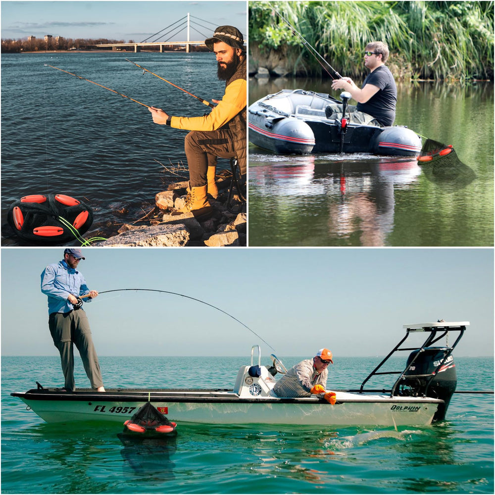 ZenWidea multi-function live well serves as bait trap, chum bag, and keeper cage