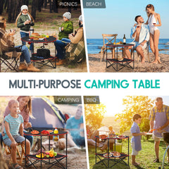 ZENY carrying bag showing folded table for easy transport and storage