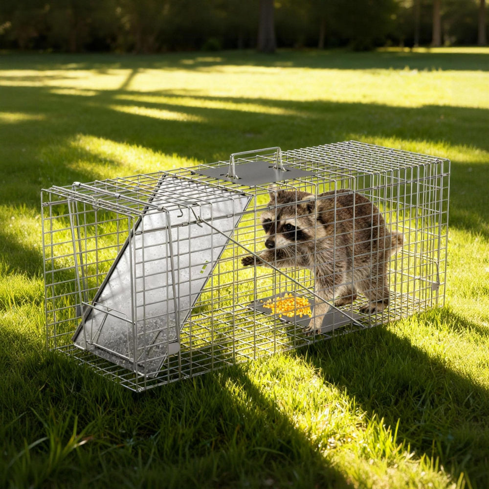 ZENY large handle guard for safe transport and release.