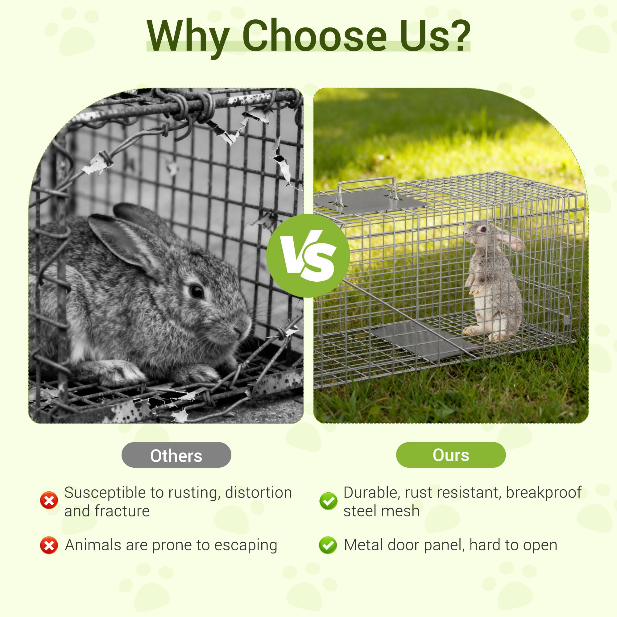 ZENY interior with smooth edges protecting animals during handling.