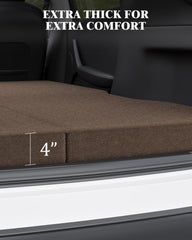 Zenzy washable coral velvet cover provides breathability and easy cleaning after travel.
