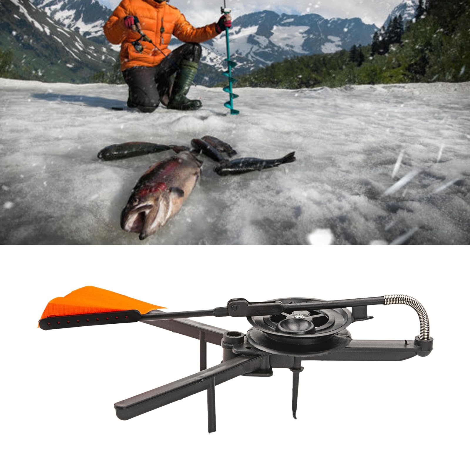 ZEPFJHE black tip-up indicator blends with gear while staying visible.