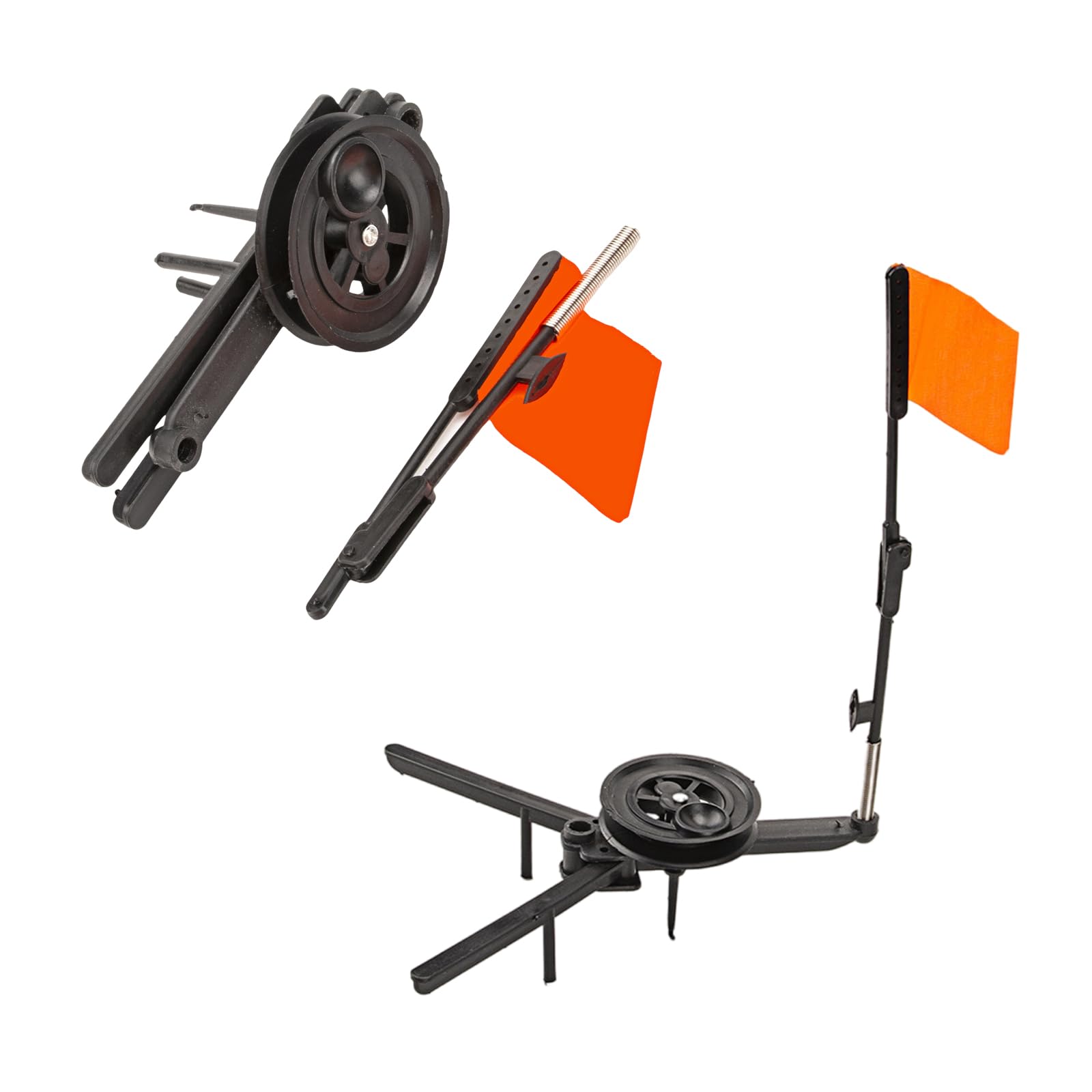 ZEPFJHE ice fishing poles ready for cold-weather setups.