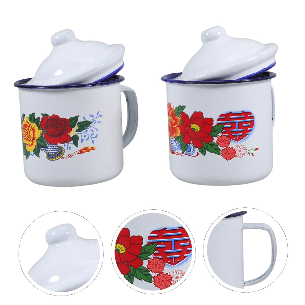 Ergonomic design of Zerodeko enamel teacups for a comfortable hold