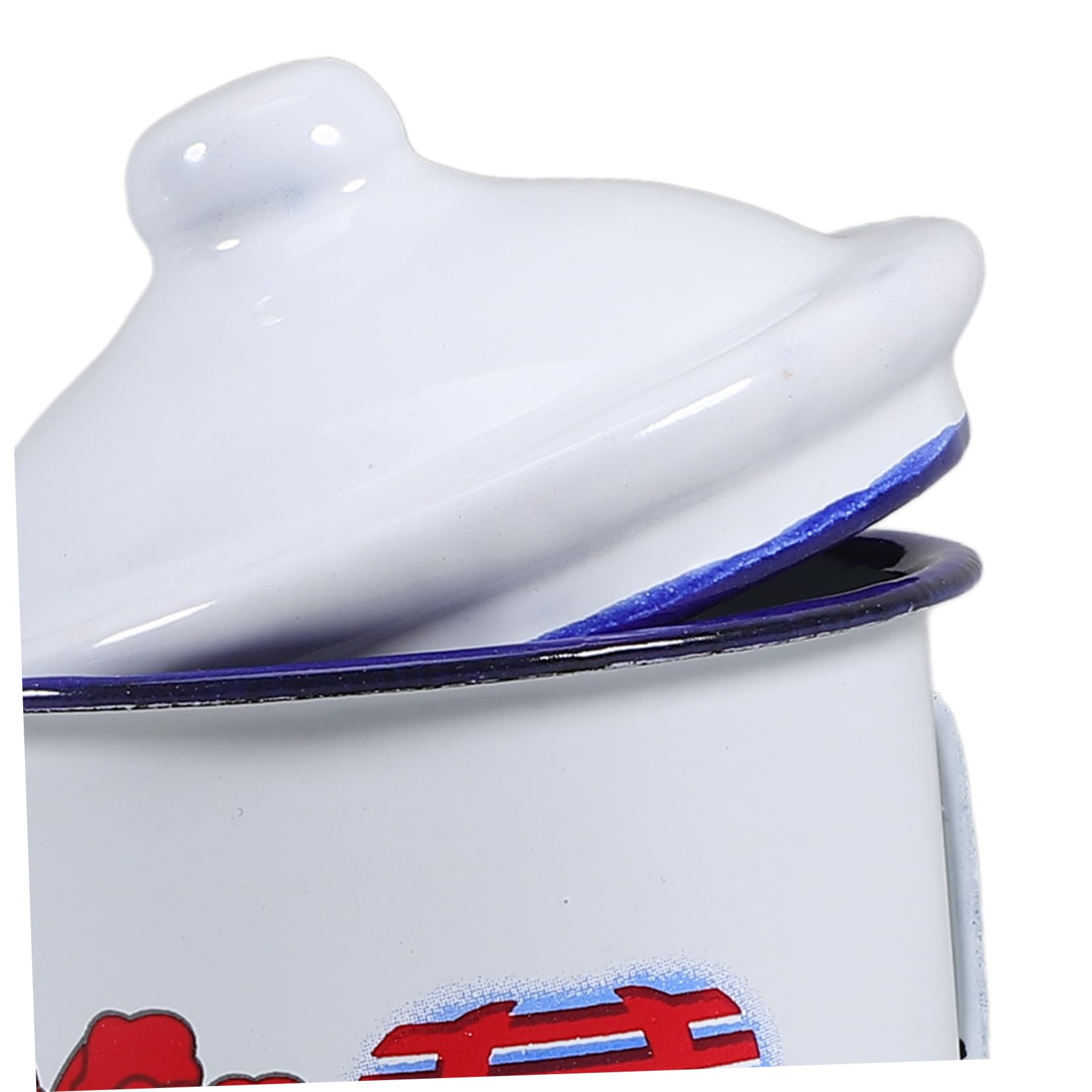 Zerodeko mini enamel teacup set in a home office or dining nook