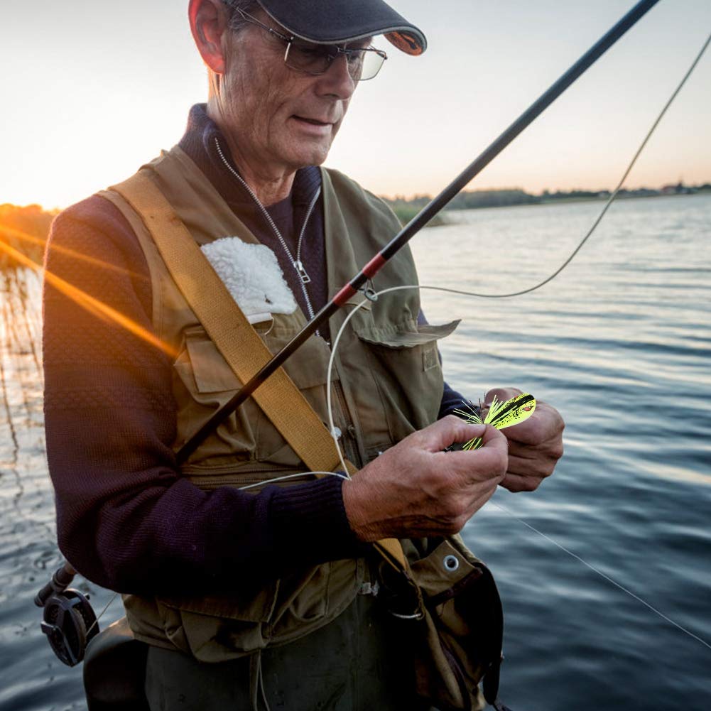 Zerone lure weighs 20 grams for easy casting