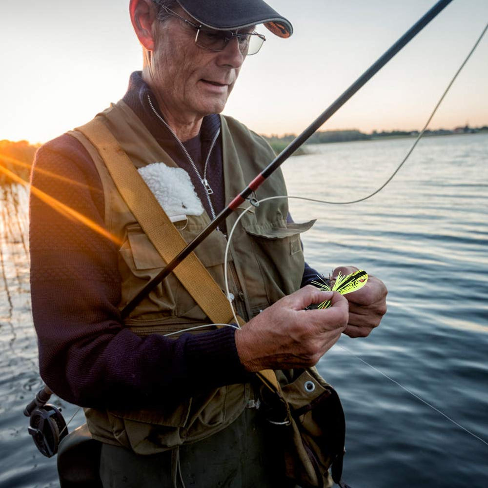 Zerone lure weighs 20 grams for easy casting