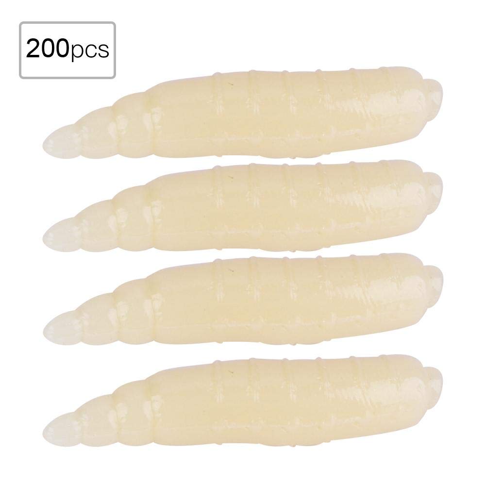 Zerone lifelike grub shape helps guide accurate casts.