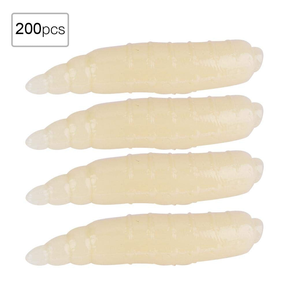 Zerone lifelike grub shape helps guide accurate casts.