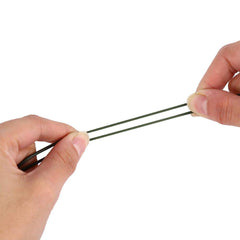 Zerone black carp rig tube 1m durable and wear resistant.