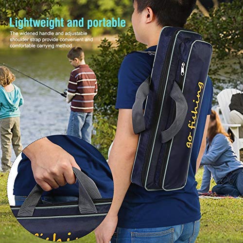 Zerone fishing bag adjustable strap for comfortable carrying on long trips