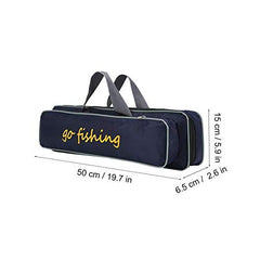 Zerone fishing bag two-way zipper enables quick access to gear