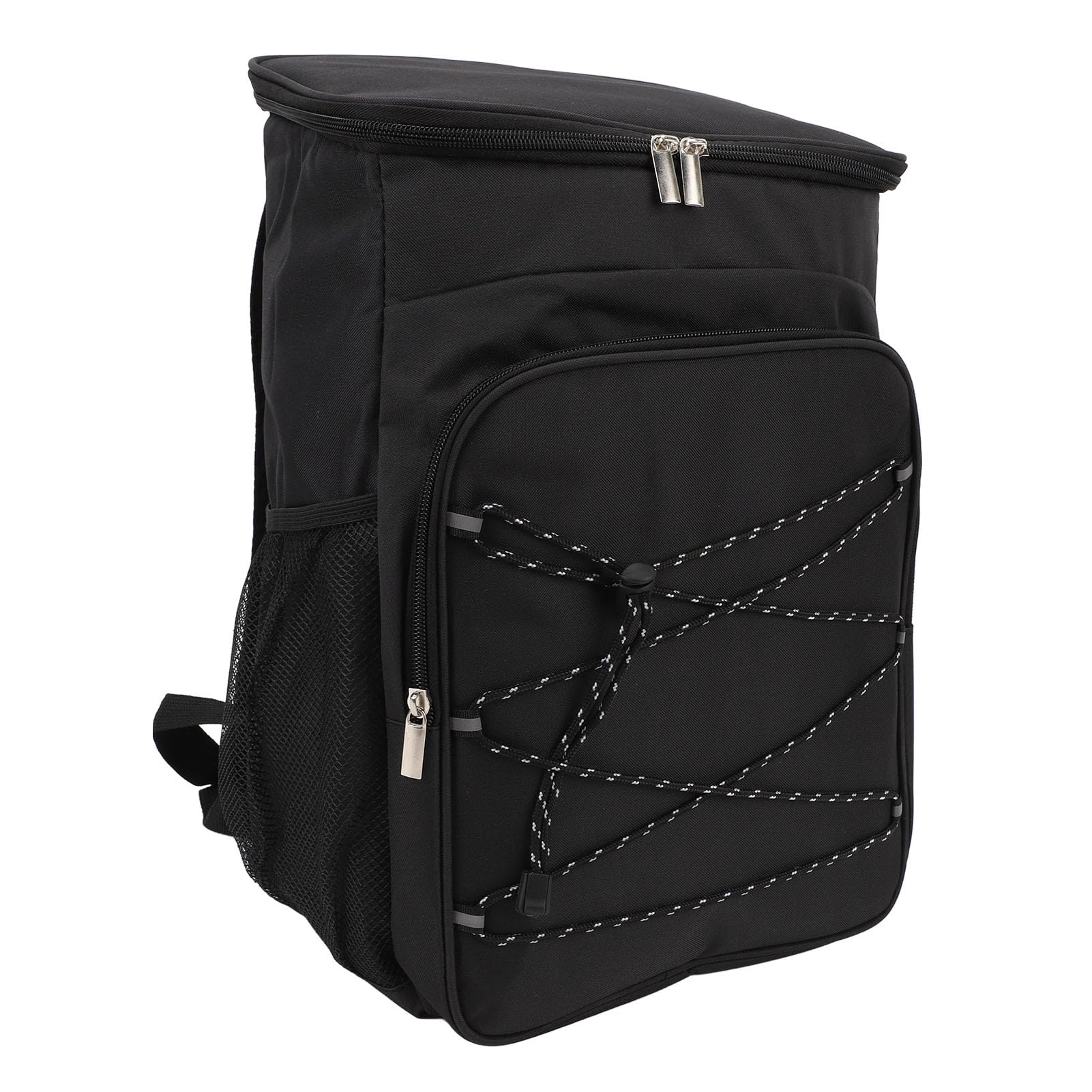 Top pocket with elastic band on Zerone backpack for quick access