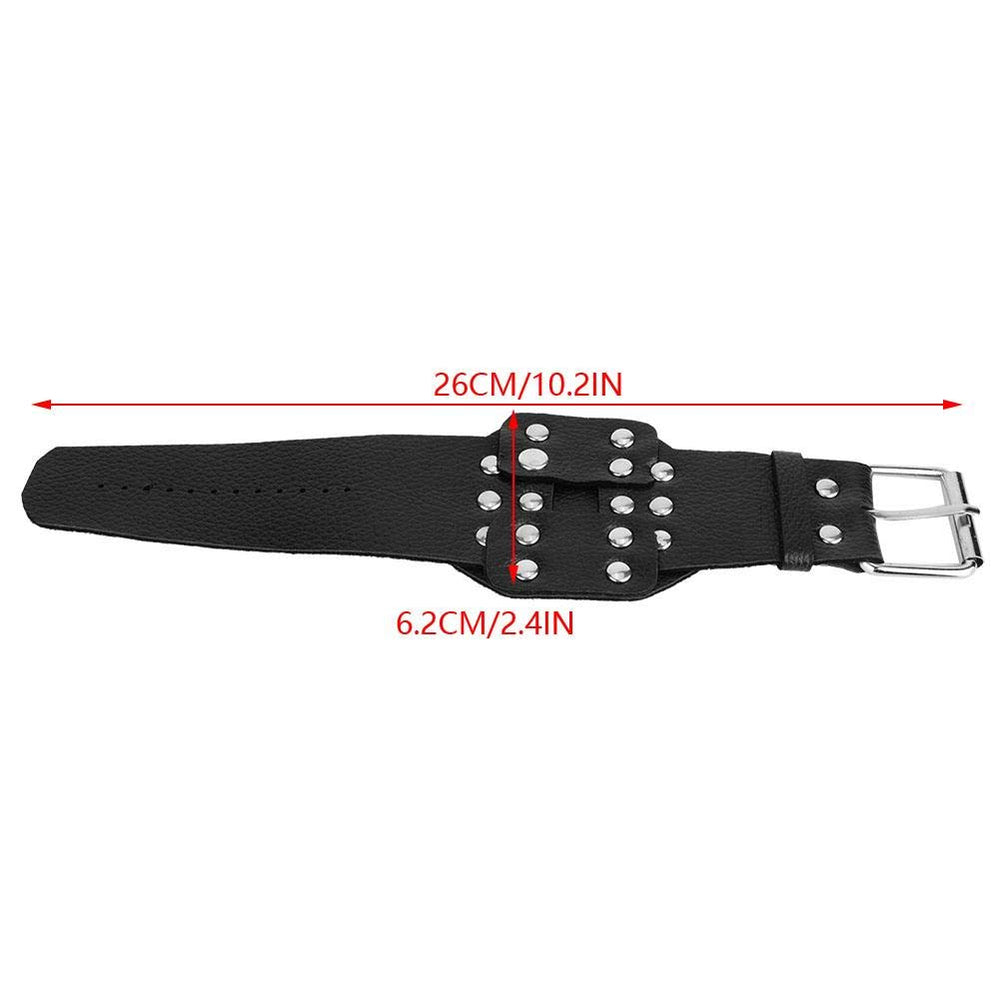 Zerone leather wrist guard provides comfortable wear for long fishing trips.