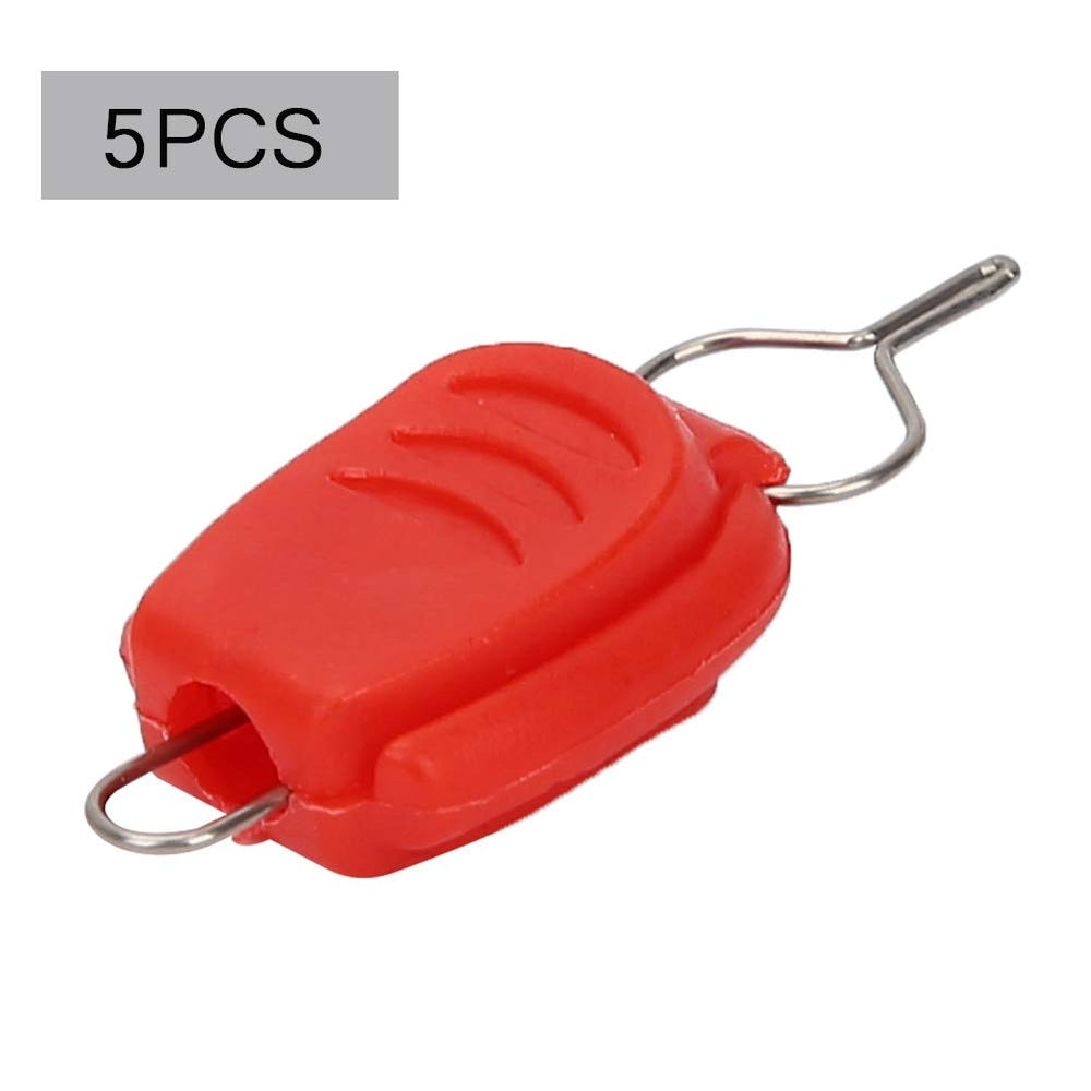 Zerone Pano fishing line clip-buckle demonstrates quick clip-and-store use.