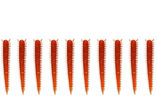 Zerone soft bait set of 10 with lifelike shapes for freshwater bass