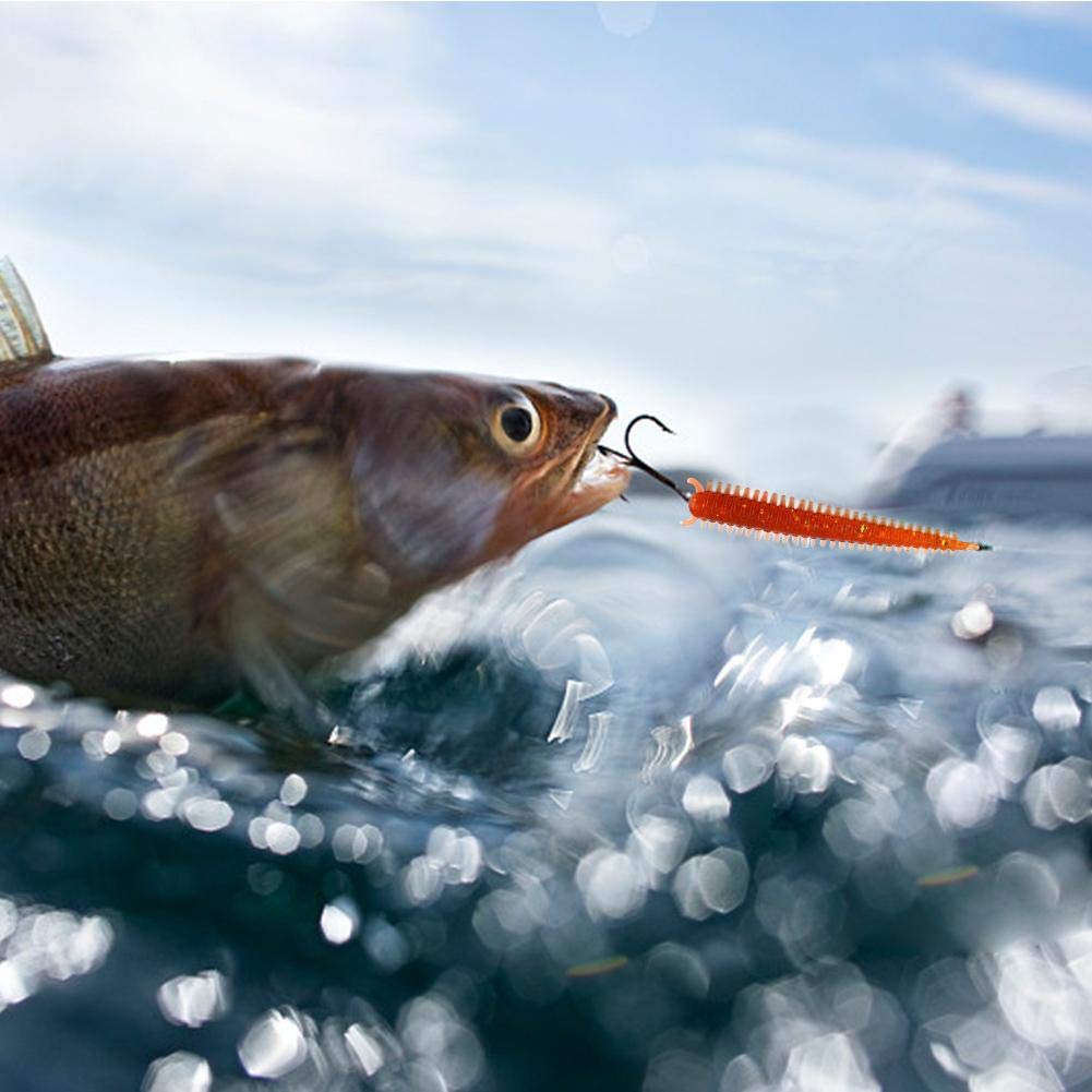 Zerone soft bait suitable for bass, trout, and panfish in freshwater