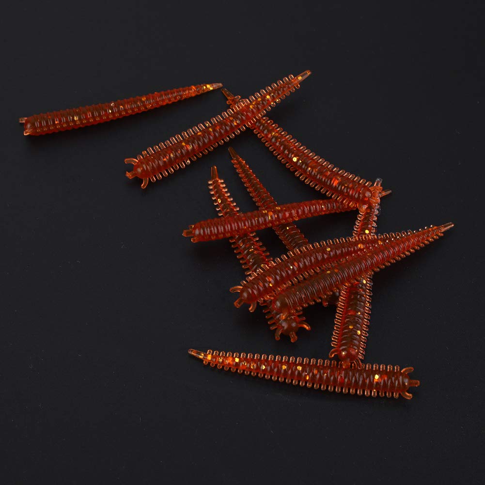 Zerone 10-piece soft bait set for reliable freshwater angling