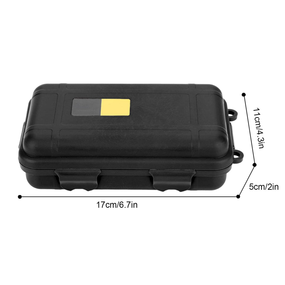 Zerone Survival Box foam-inside cushions contents during bumps on hikes.