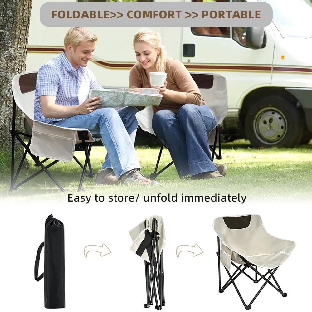 Zertylre folding carry bag illustrates portable setup for trips.