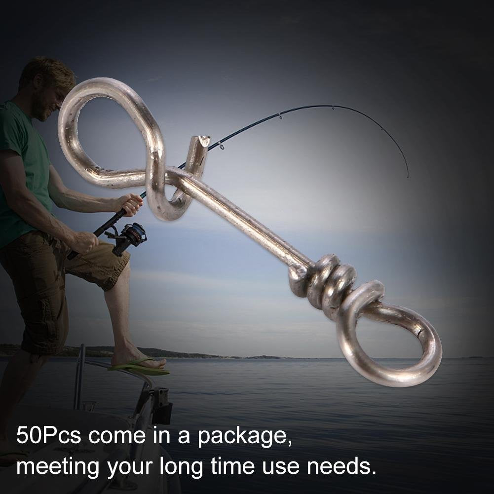 Zetiling Fastach Clips compact 50-piece pack supports long sessions.