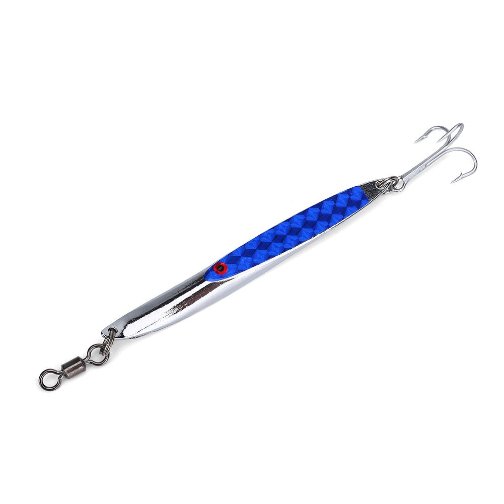 Zetiling fishing jigs lure with triple-hook group boosts catch potential.