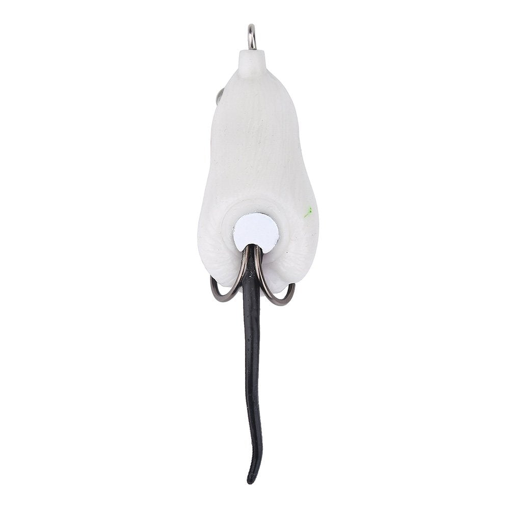 Zetiling lure features dual sharp hooks for secure catches.