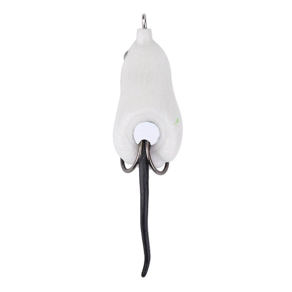 Zetiling lure features dual sharp hooks for secure catches.