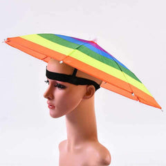 Waterproof nylon fabric close-up of ZffXH umbrella hat