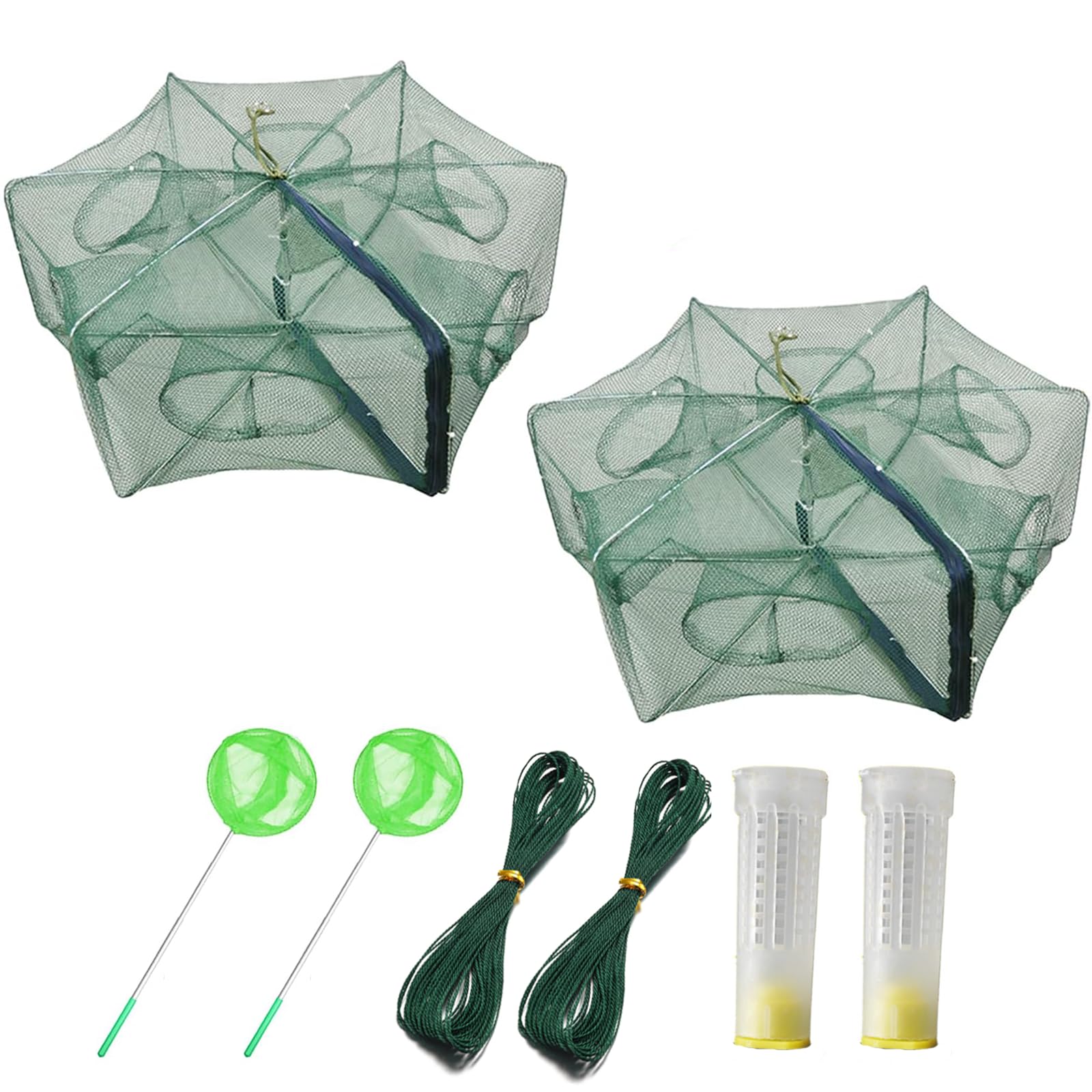 ZffXH foldable fishing bait trap - front view