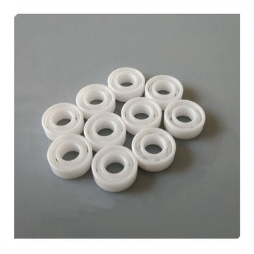ZGHQHCDRH MR115 full ceramic bearing side view highlights compact 5x11x4mm size for reels.