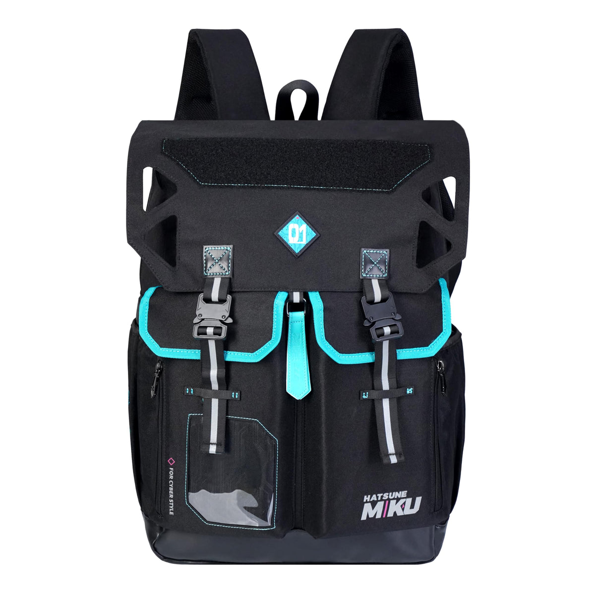 ZGTMSZ backpack flap with 01 symbol adds bold fashion accent for everyday style.