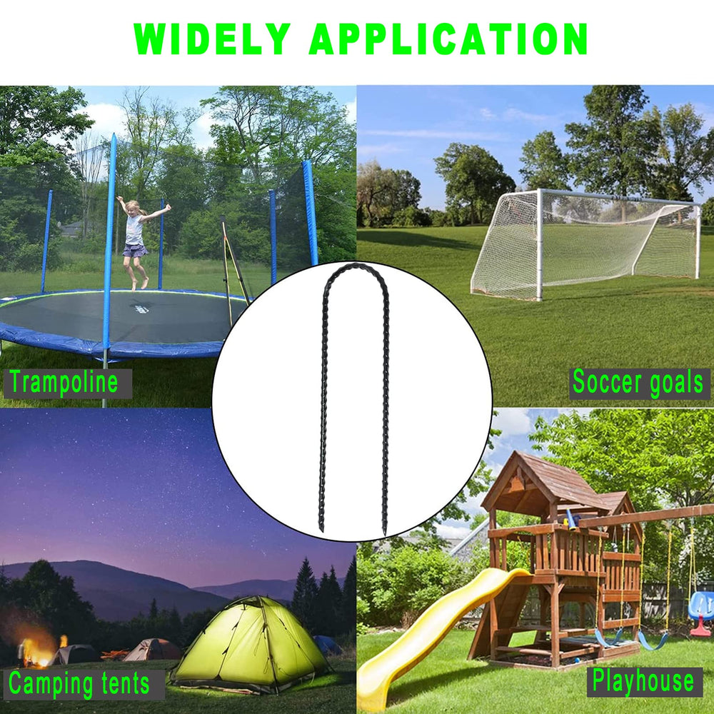 ZHHENIALY camping ground pins secure tents and tarps.
