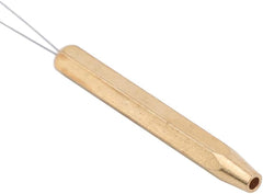 Close-up of bobbin threader components