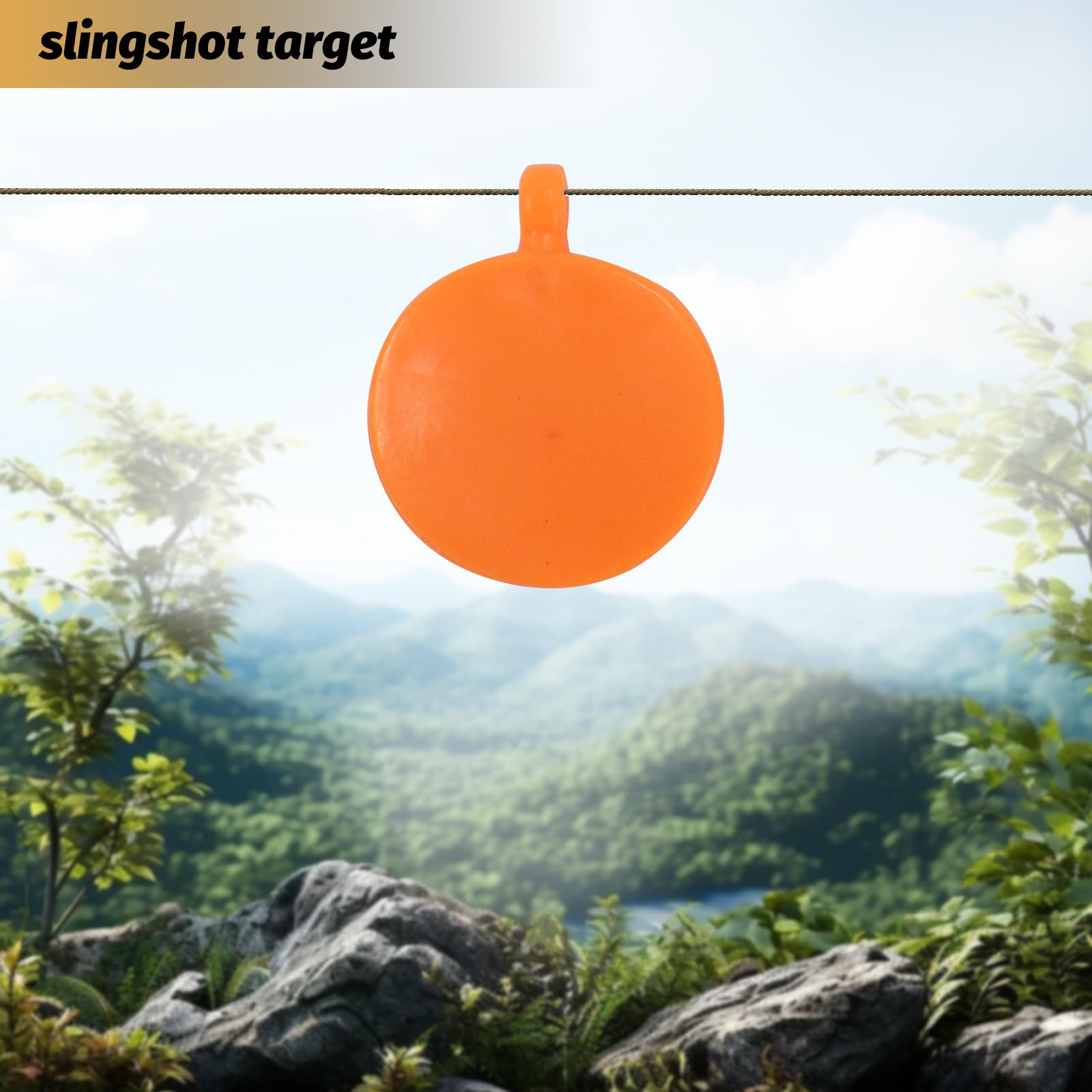 ZHUOCE compact storage bag keeps slingshot and ammo together.