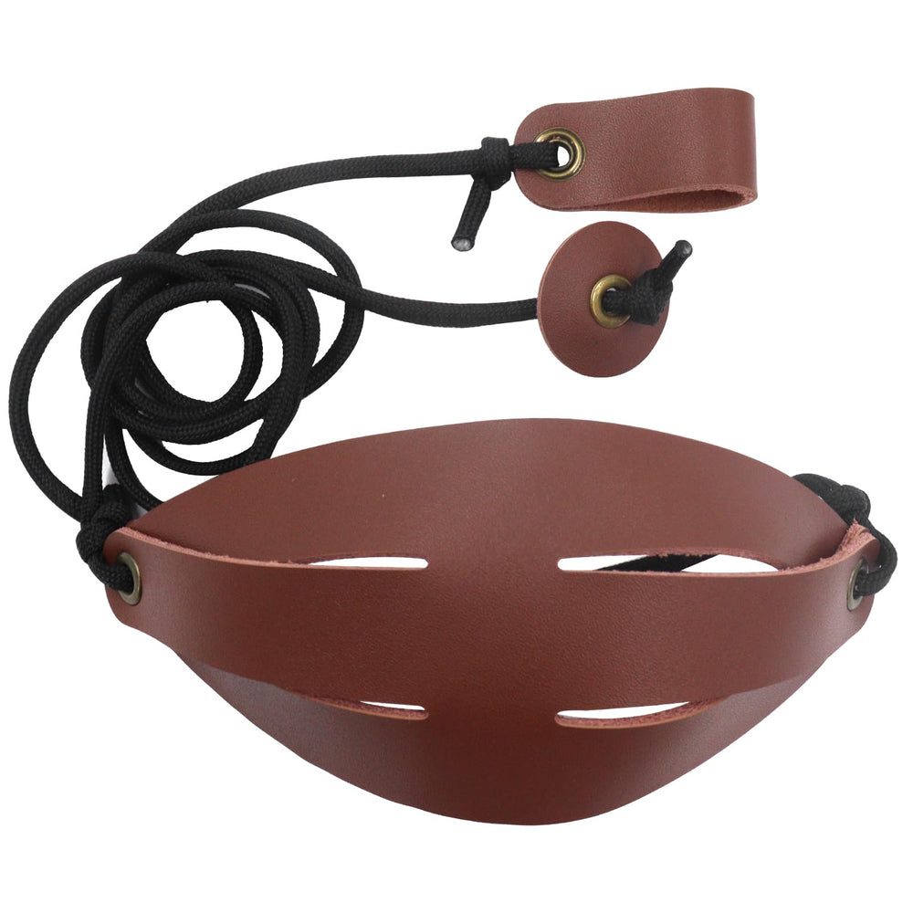 ZHUOCE Plus leather pocket slingshot with a comfortable, secure pocket.