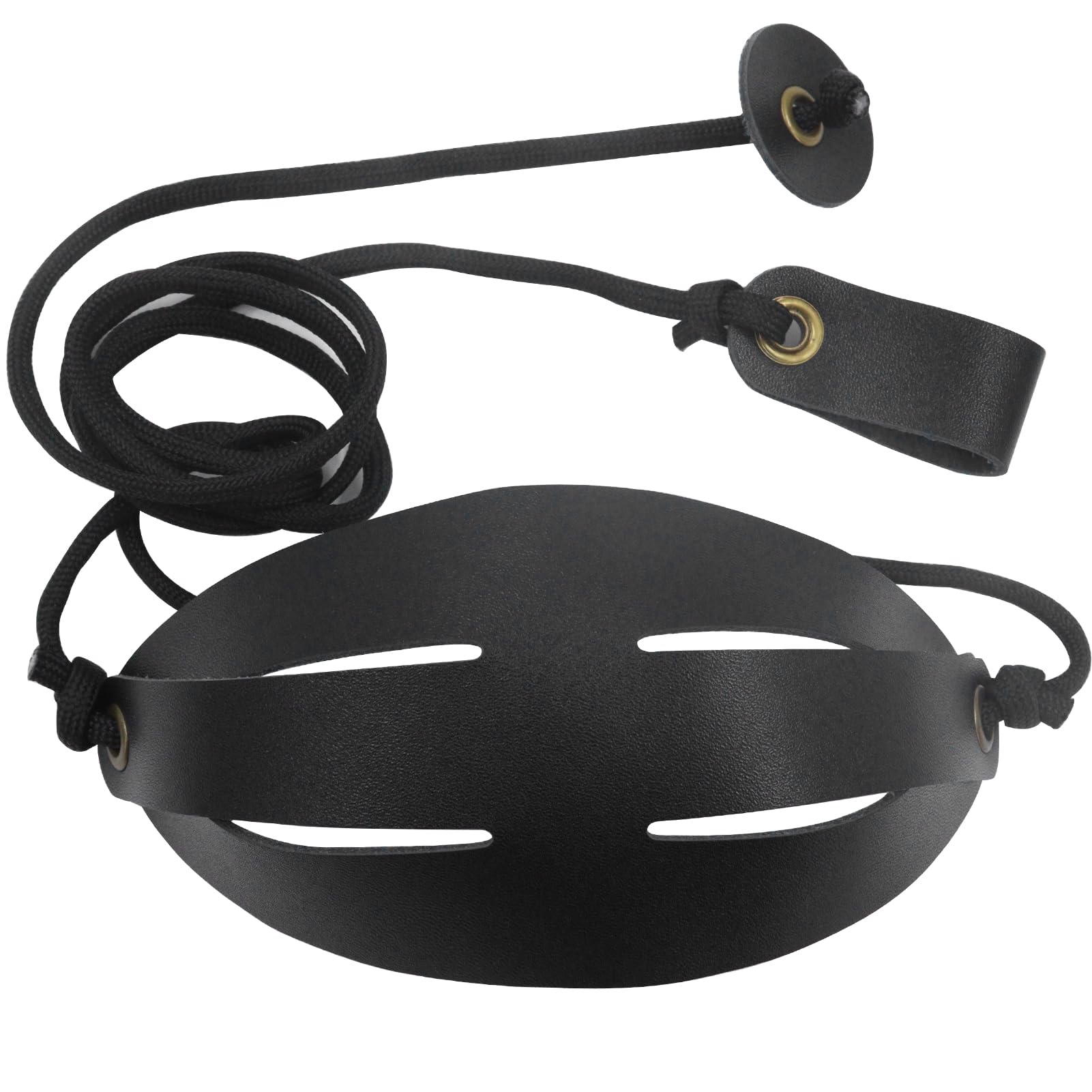 ZHUOCE Plus pocket slingshot with leather pocket offers comfortable grip for outdoor use.