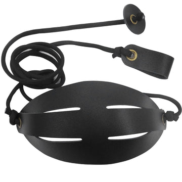 ZHUOCE Plus pocket slingshot with leather pocket offers comfortable grip for outdoor use.
