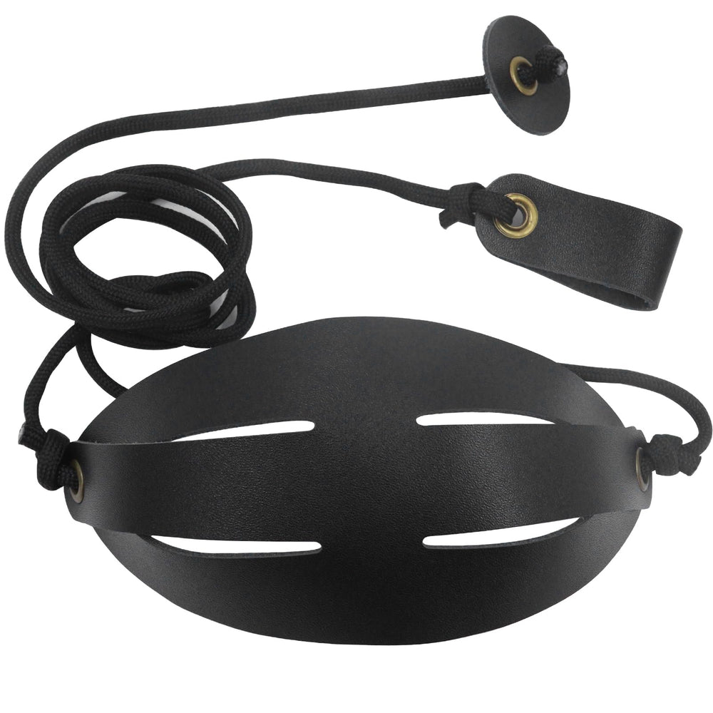ZHUOCE Plus pocket slingshot with leather pocket offers comfortable grip for outdoor use.