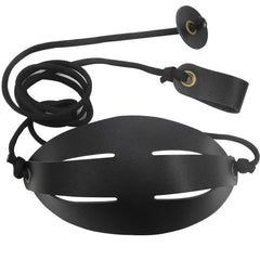 ZHUOCE Plus pocket slingshot with leather pocket offers comfortable grip for outdoor use.