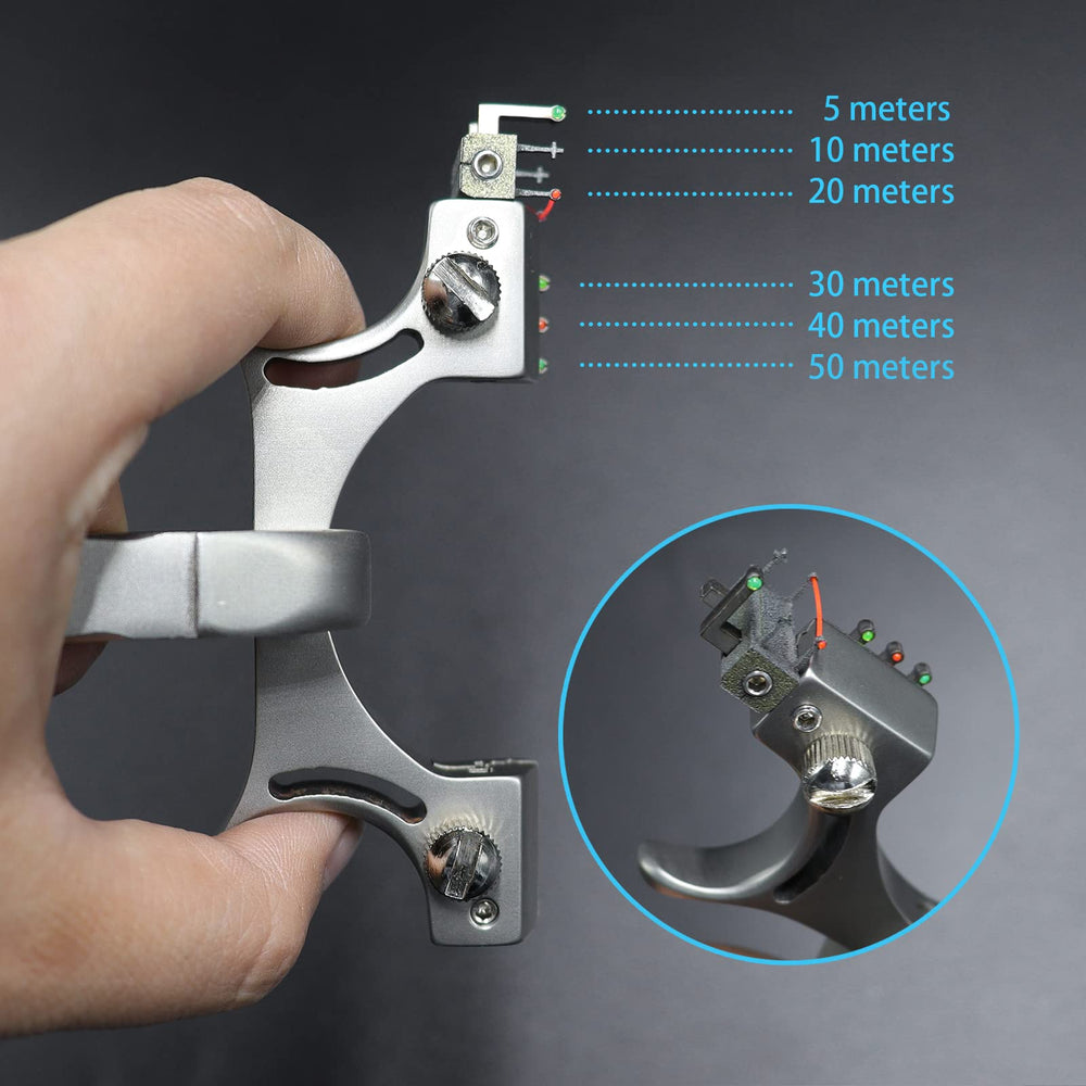 ZHUOCE slingshot featuring three replaceable bands for flexible use