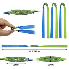 ZHUOCE slingshot fiber optic aiming points aid quick target acquisition