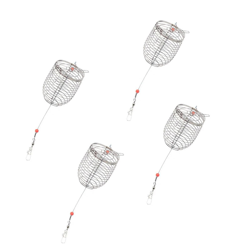 Six-piece bait cage set with carry handle for easy transport