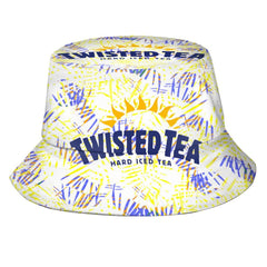 ZHYSQY packable bucket hat front view, vibrant print and travel-friendly portability.